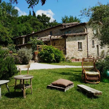 Vila Agriturismo Montesalce Gubbio Exteriér fotografie