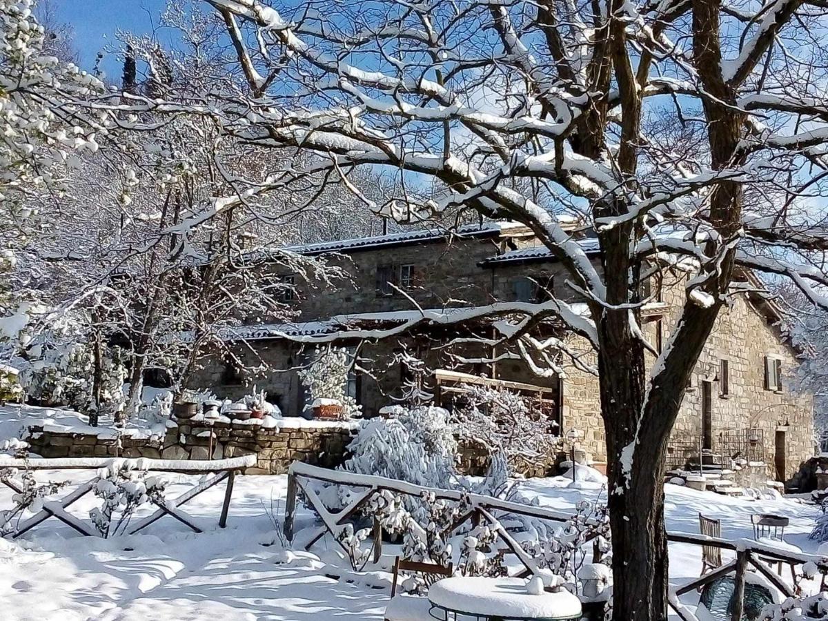 Vila Agriturismo Montesalce Gubbio Exteriér fotografie