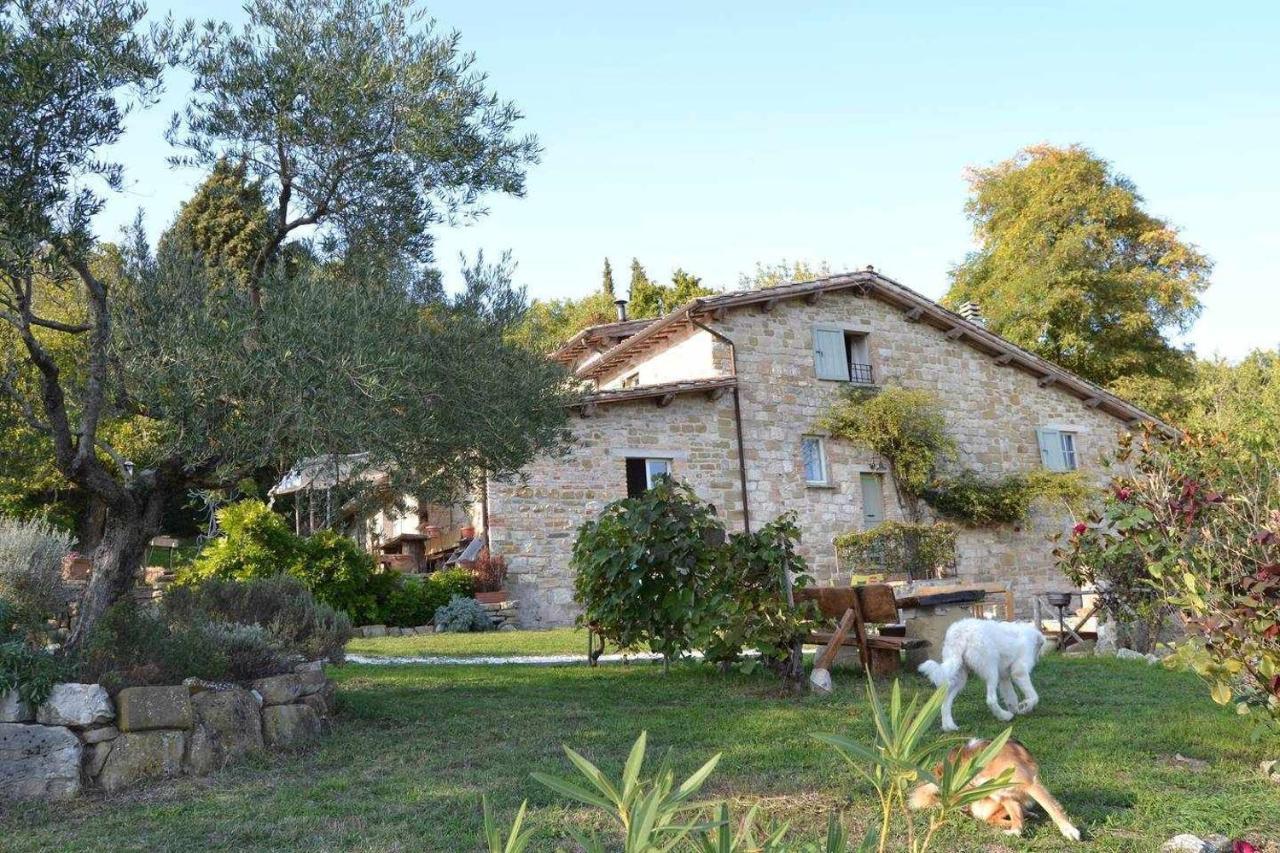 Vila Agriturismo Montesalce Gubbio Exteriér fotografie