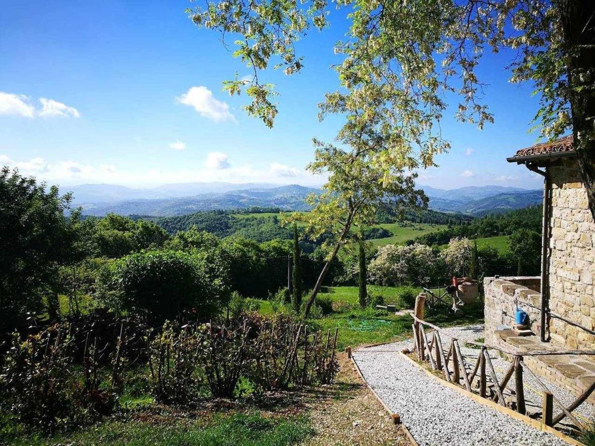 Vila Agriturismo Montesalce Gubbio Exteriér fotografie