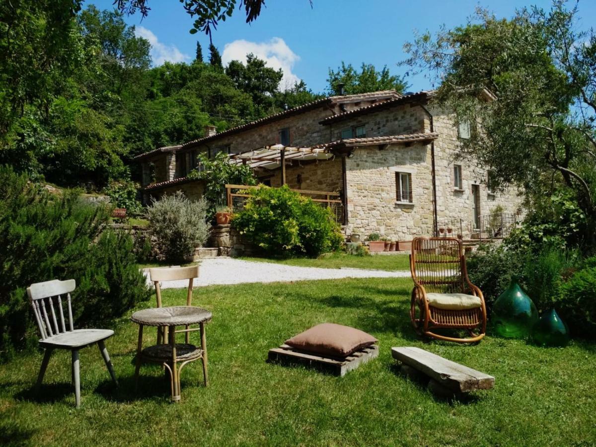 Vila Agriturismo Montesalce Gubbio Exteriér fotografie